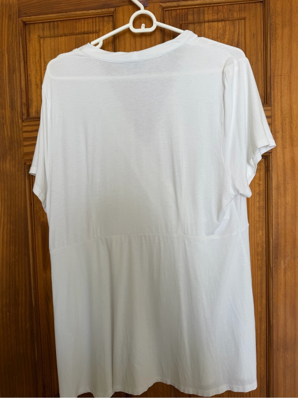 J. Jill Wearever Collection White Wrap -Style Top - Picture 6 of 10